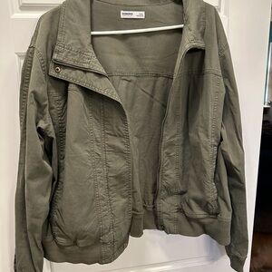 Sonoma Women's Utility Jacket in Olive Green